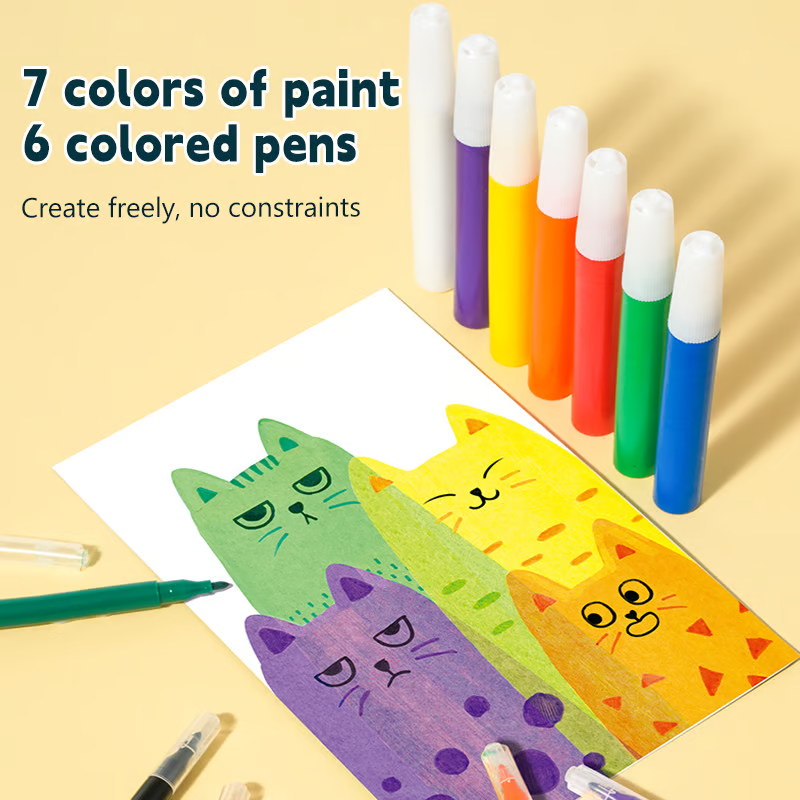 Rainbow Scratch Art Kit ~ Create Colorful Masterpieces with a Simple Scratch-