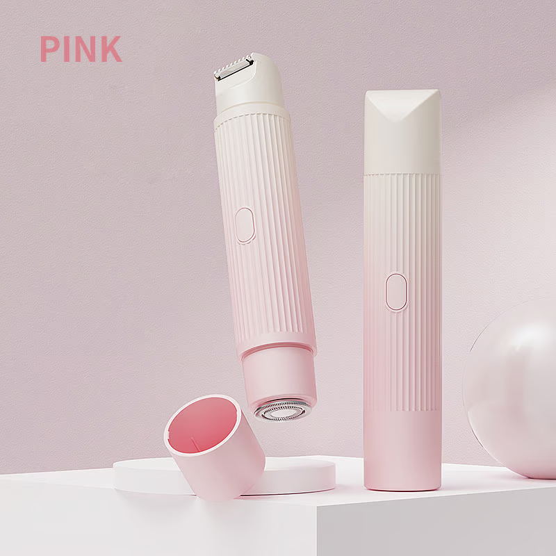 2-in-1 Women's Electric Shaver ~ Smooth, hair-free skin in minutes_