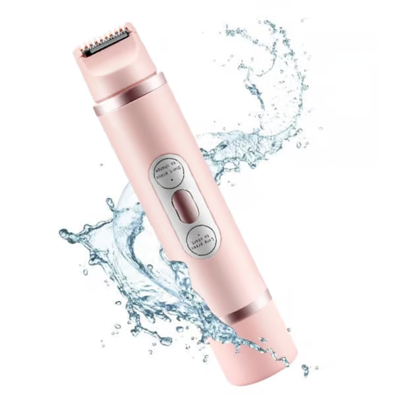 2-in-1 Women's Electric Shaver ~ Smooth, hair-free skin in minutes_