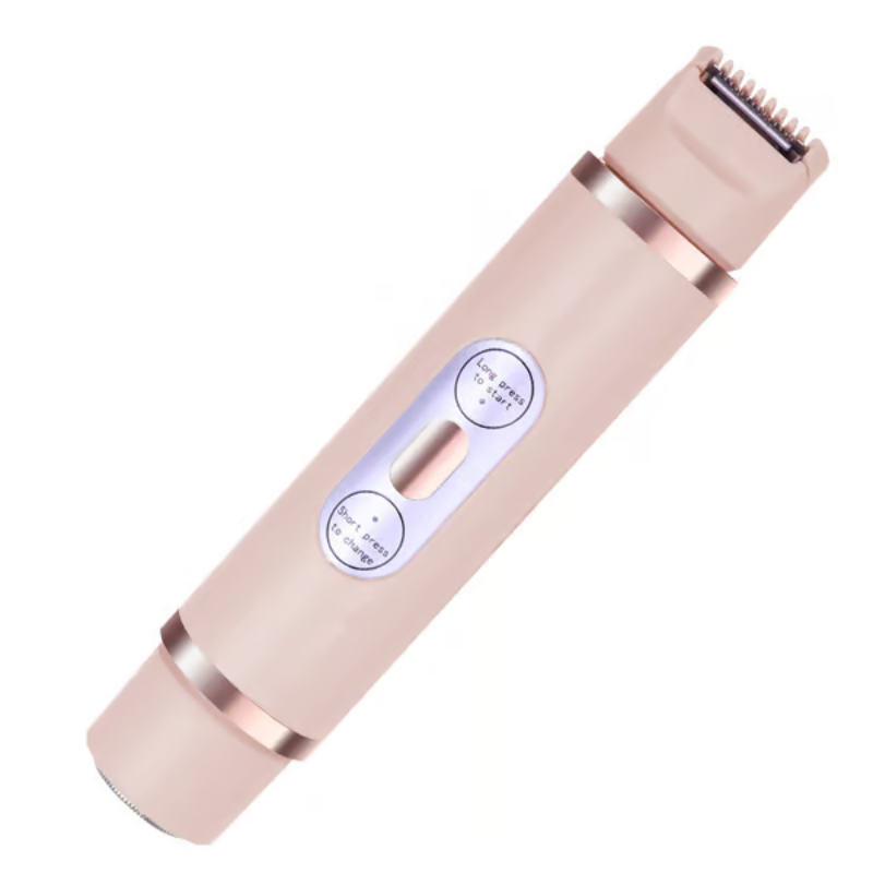 2-in-1 Women's Electric Shaver ~ Smooth, hair-free skin in minutes_