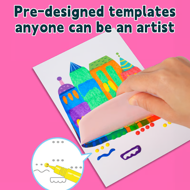 Rainbow Scratch Art Kit ~ Create Colorful Masterpieces with a Simple Scratch-