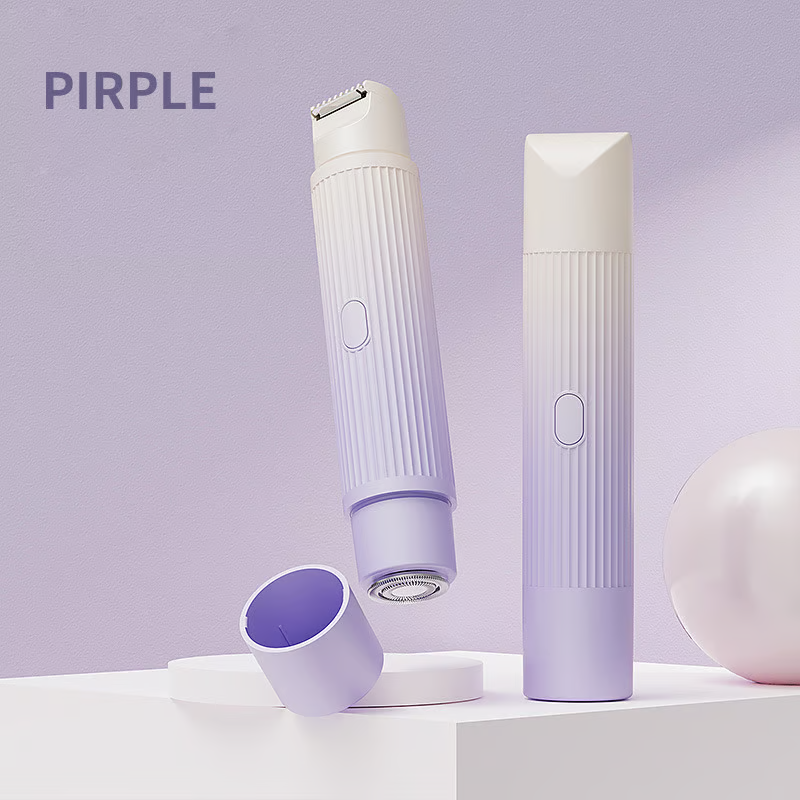 2-in-1 Women's Electric Shaver ~ Smooth, hair-free skin in minutes_