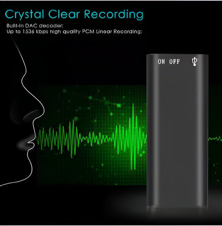 Discreet Voice Recorder ~ Capture clear audio anytime, anywhere~