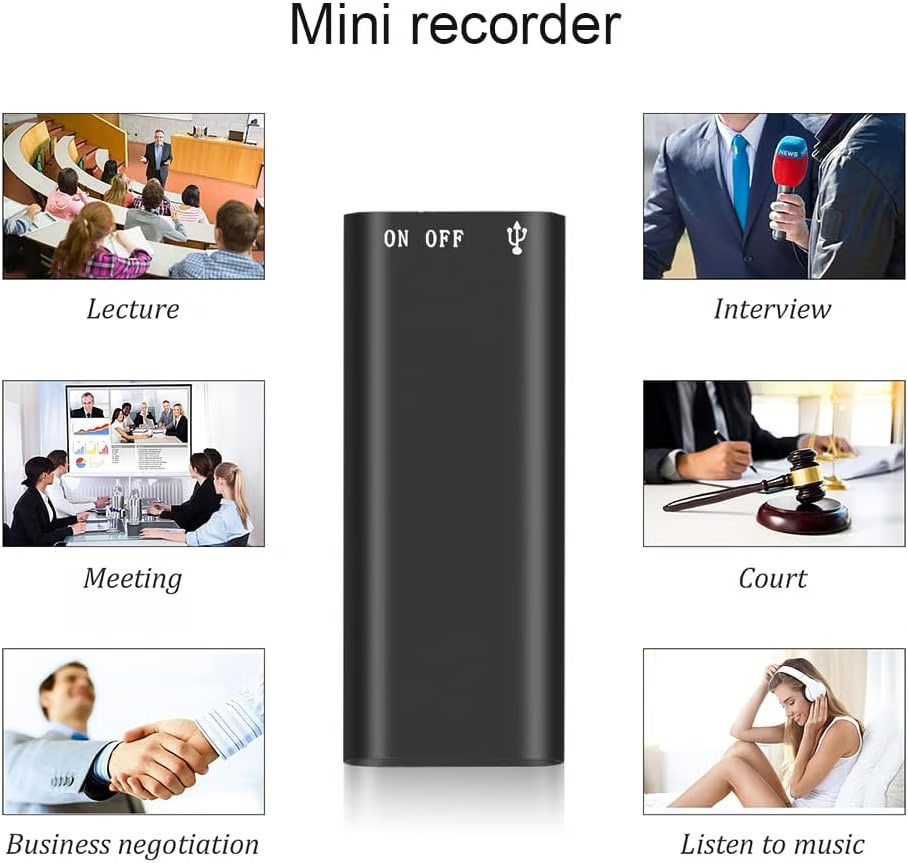 Discreet Voice Recorder ~ Capture clear audio anytime, anywhere~