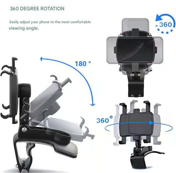 Multifunctional Car Dashboard Phone Holder ~ The Last Phone Mount You’ll Ever Need^