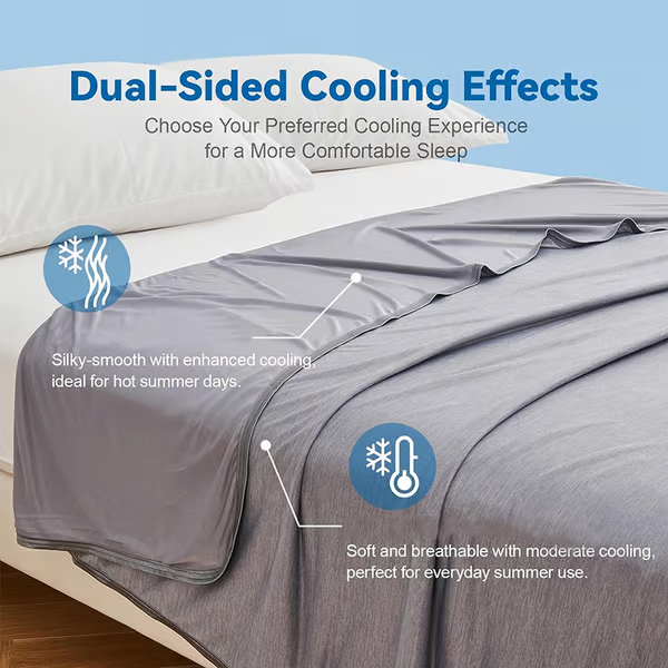 Summer Cooling Blanket ~ Instantly chill your nights, sleep dry and deep*
