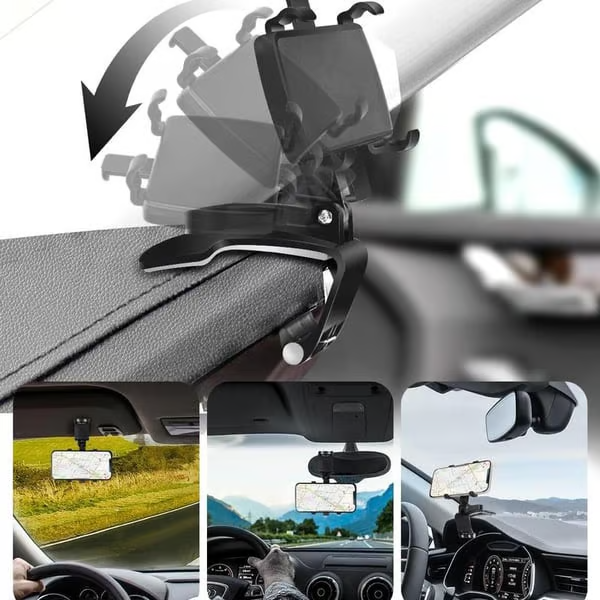 Multifunctional Car Dashboard Phone Holder ~ The Last Phone Mount You’ll Ever Need^