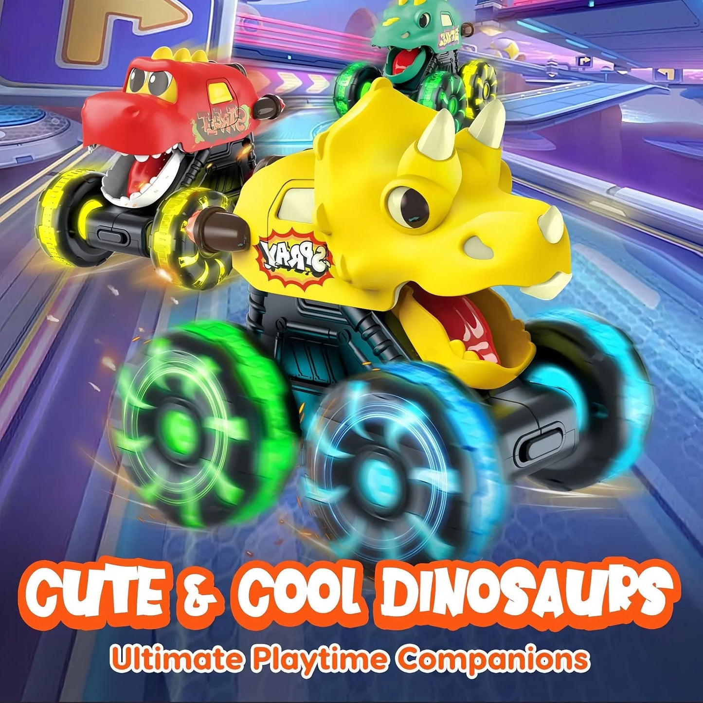 Press & Go Dino Monster Truck 2.0 Upgrade
