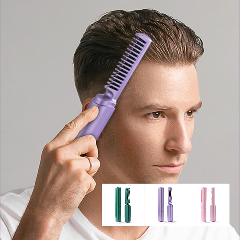 Ceramic Hairdressing Comb ~ Smooth, frizz-free hair anytime, anywhere-