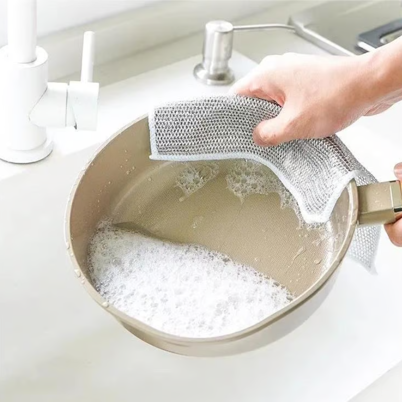Miracle Wire Cleaning Cloth ~ Tough on Grime, Gentle on Surfaces.