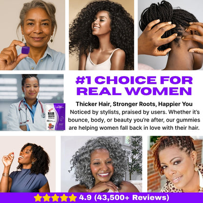 Lumigrow Hair Growth Gummies ~ Clinically proven formula for real results: