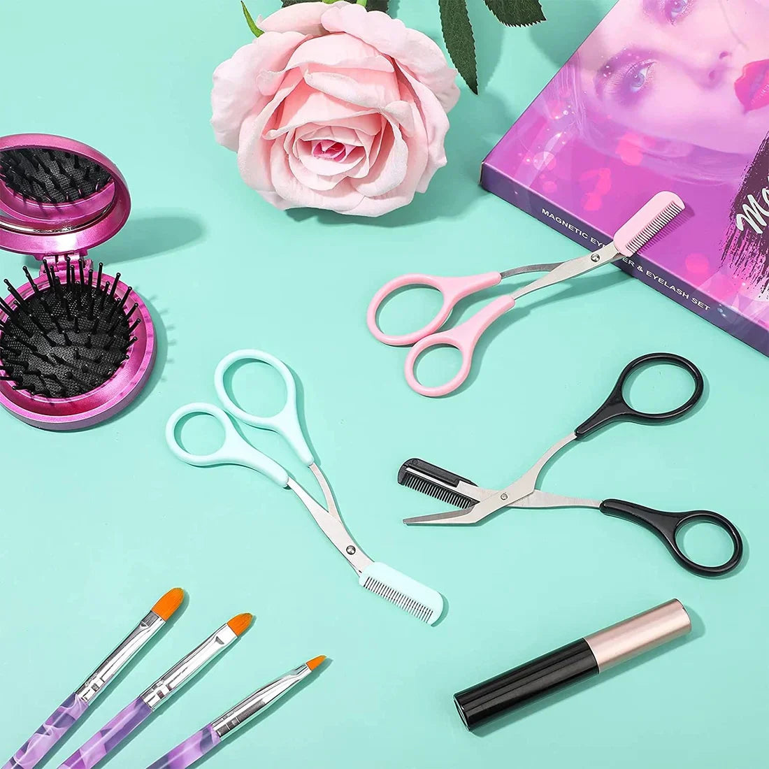 Eyebrow Trimmer Scissor ~ Perfectly shaped brows in minutes.
