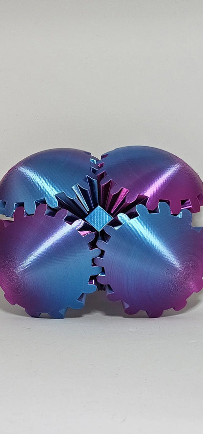 Gear Sphere Fidget Toy ~ Satisfy restless hands with endless motion.