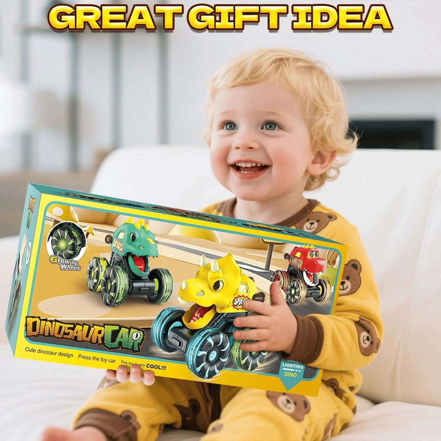 Press & Go Dino Monster Truck (80% OFF)
