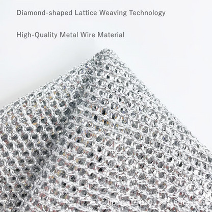 Miracle Wire Cleaning Cloth ~ Tough on Grime, Gentle on Surfaces.