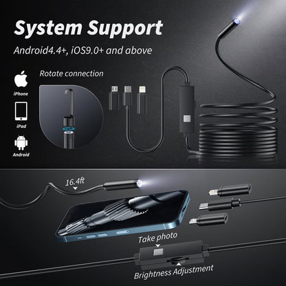 Plug-and-Play Endoscope Camera ~ See beyond what the eye can reach-