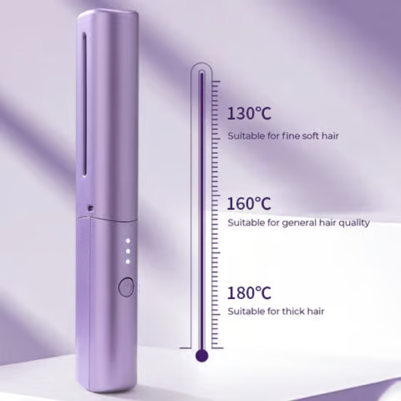 Ceramic Hairdressing Comb ~ Smooth, frizz-free hair anytime, anywhere-