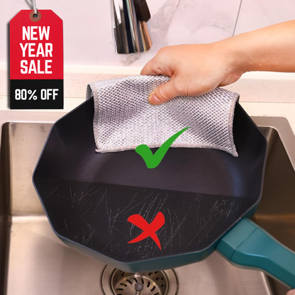 Miracle Wire Cleaning Cloth ~ Tough on Grime, Gentle on Surfaces.