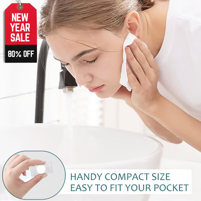 Compressed Towel Tablets ~ Eco-friendly towels that expand in seconds.