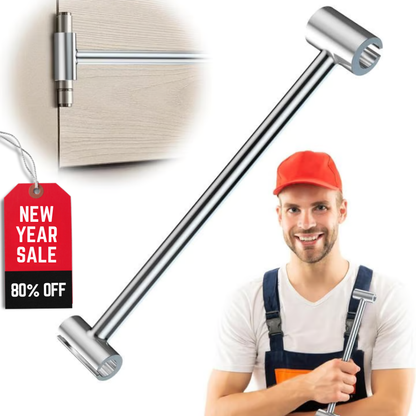 Door Hinge Adjustment Tool ~ Fix sagging and squeaky doors in seconds.