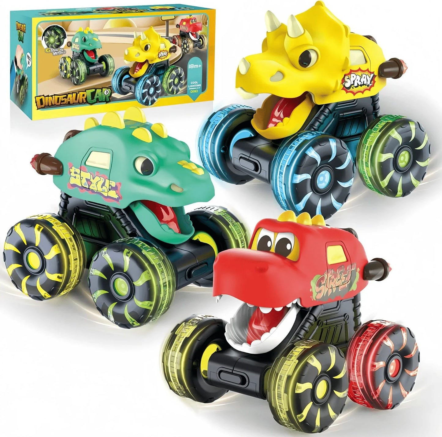 Press & Go Dino Monster Truck 2.0 Upgrade