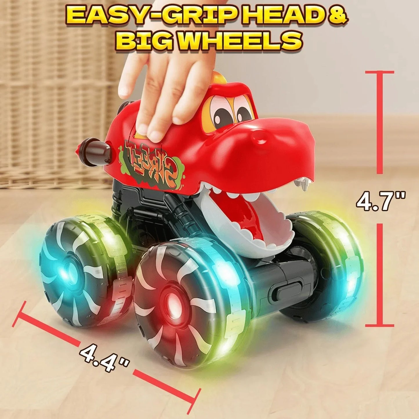Press & Go Dino Monster Truck 2.0 Upgrade