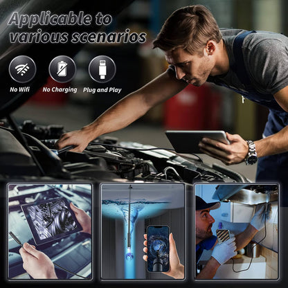 Plug-and-Play Endoscope Camera ~ See beyond what the eye can reach-