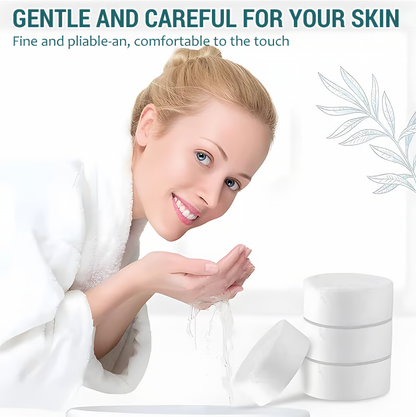 Compressed Towel Tablets ~ Eco-friendly towels that expand in seconds.