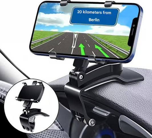 Multifunctional Car Dashboard Phone Holder ~ The Last Phone Mount You’ll Ever Need+